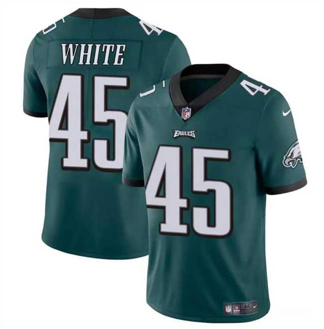 Men & Women & Youth Philadelphia Eagles #45 Devin White Green Vapor Untouchable Limited Stitched Jersey